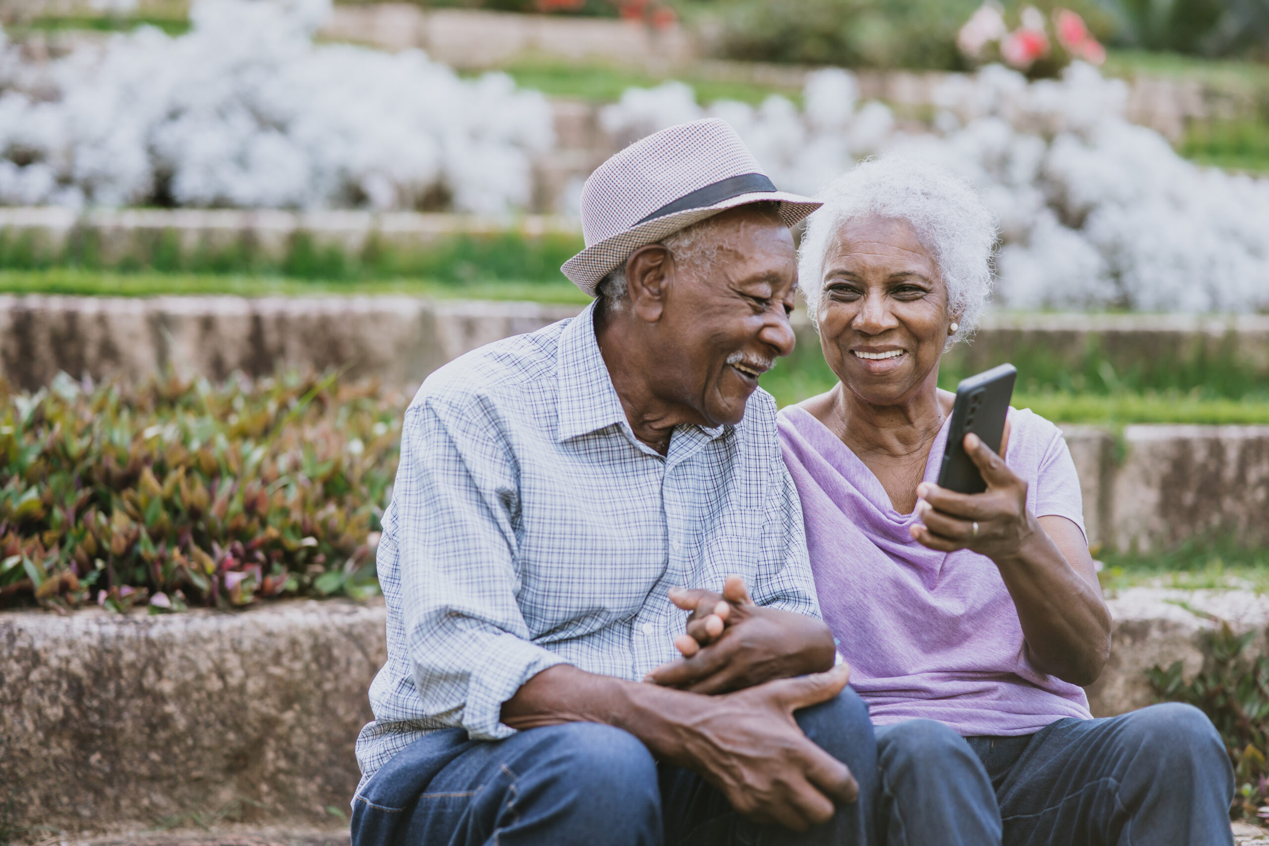 Senior couple transitioning to their new life after retirement.