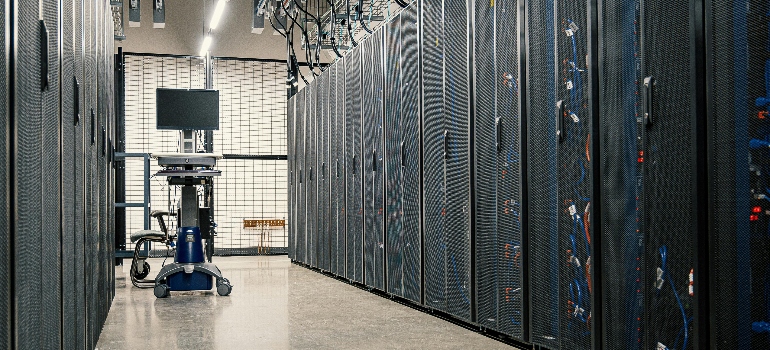 Server Racks in a Data Center